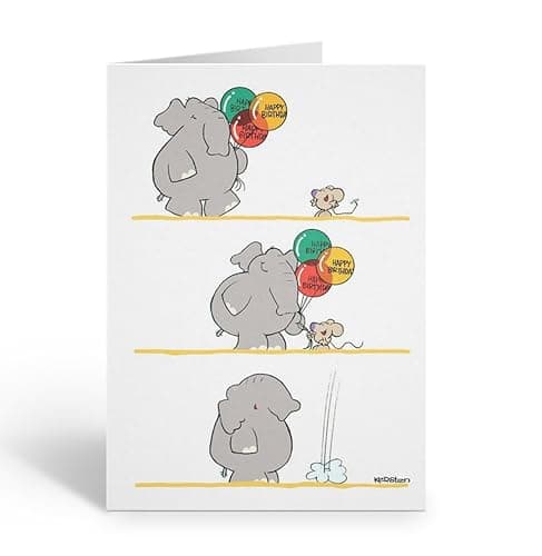 Stonehouse Collection Funny Birthday Card â âElephantâ 1
