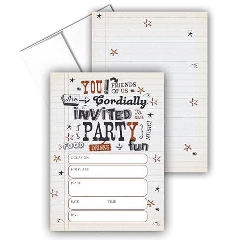 Stonehouse Collection Western Party Invitations 1