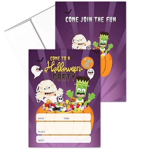 Stonehouse Collection Halloween Party Invitations