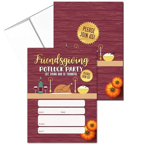 Stonehouse Collection Friendsgiving Party Invitations