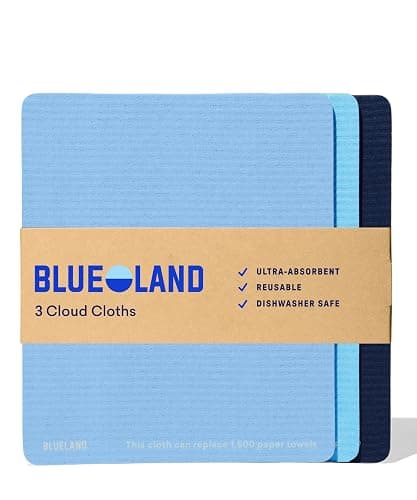 Blueland Cloud Cloth â 3âPack (Reusable Paper Towel Alternative)